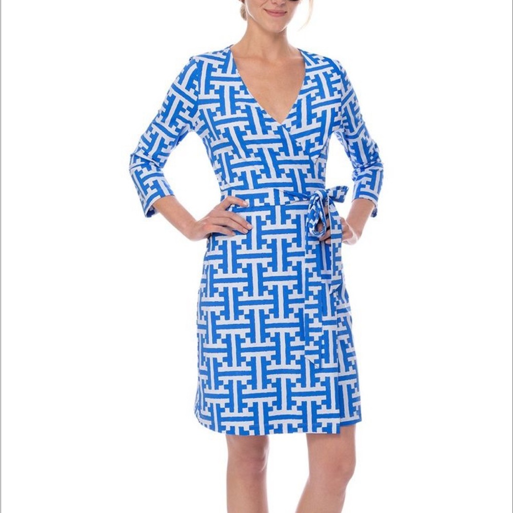 Persifor Louise Dress in Calypso Blue